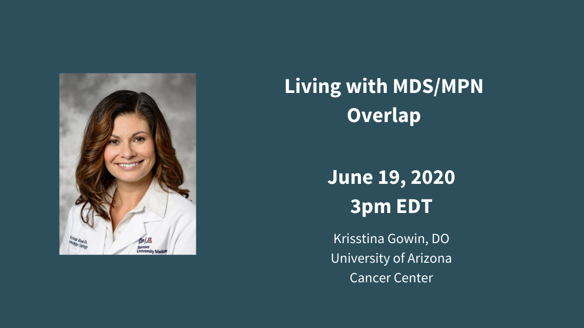 Living with MDS/MPN Overlap